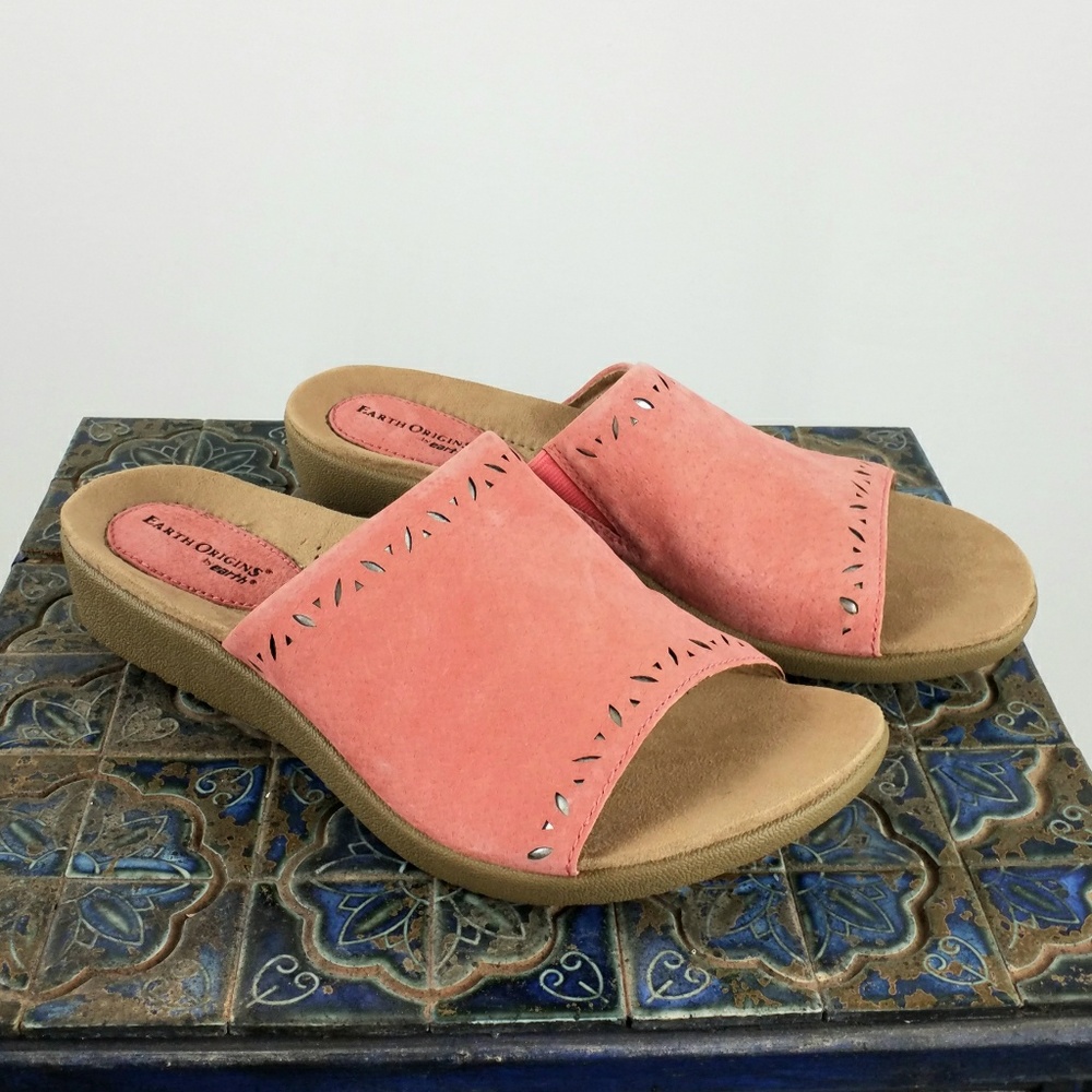 Earth Origins Coral Sandal US 10 Valorie In Box